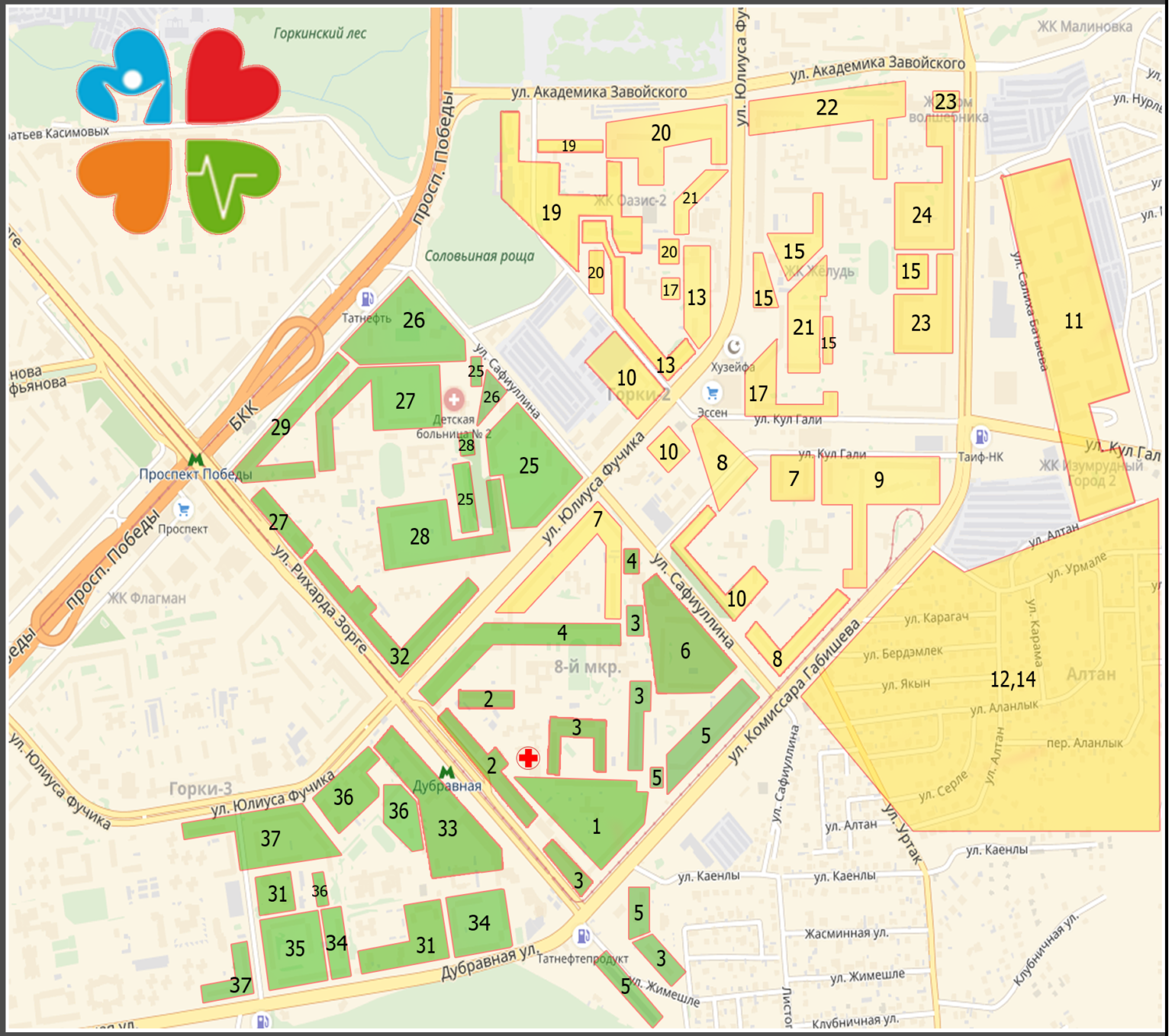 Взрослая поликлиника карта. Участки поликлиники карта. Карта в поликлинике. Городская поликлиника карта. Карта участков детская поликлиника.